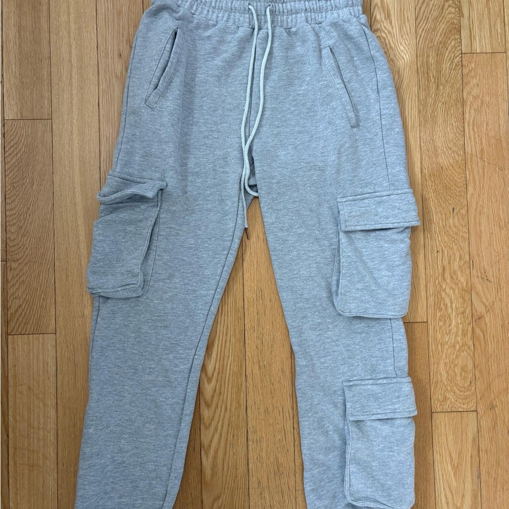 Paxton (AKIRA) Gray Cargo Joggers (Size M) - Picture 2 of 6
